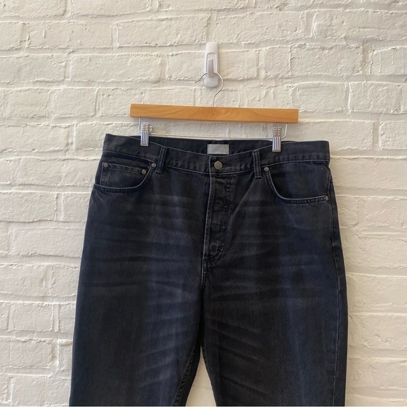 Boyish || The Billy High-Rise Jean in The Hustler Black Gray 32 - Picture 3 of 9